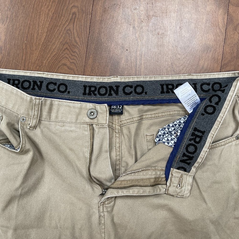 Iron Co Men's Khaki Pants 38x32